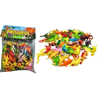 Dinosaurios De Goma 5 Cm Juguete Souvenir Piñata X 50