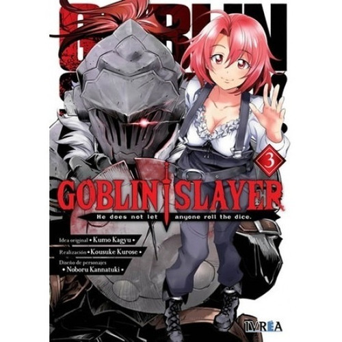 Manga Goblin Slayer Tomo #3 Ivrea Argentina