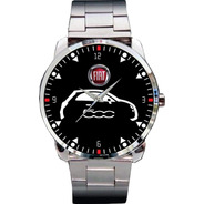Relógio De Pulso Personalizado Desenho Fiat 500 -cod.ftrp011