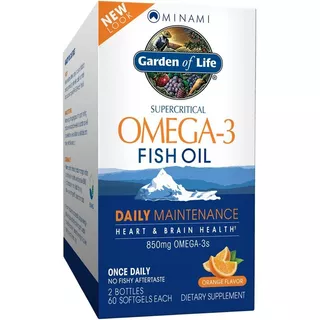 Garden Of Life Supercritical Omega-3 Fish Oil X60 Cáps 2pack