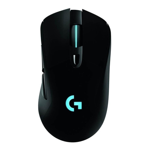 Mouse gamer de juego recargable Logitech  G Series Lightspeed Hero G703 negro