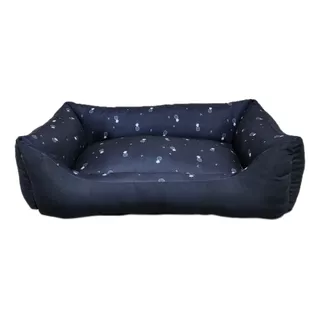 Cama Para Perro Moises Paris (grande) Color Negro