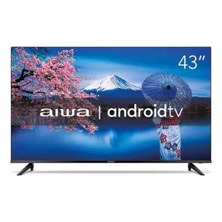 Smart Tv Aiwa 43 Android Full Hd Borda Fina Aws-43-bl02