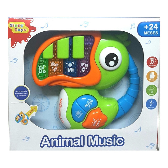 Tucan Juguete Infantil Con Luz Y Sonido Zippy