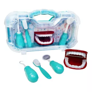 Maleta Kit Dentista Cuidando Do Dentinho - Paki Toys