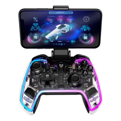Gamepad Balam Rush Control Bt 5.0 Android Pc Switch Ps4 G595 Color Transparente