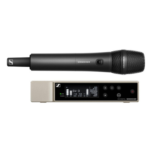 Micrófono inalámbrico Sennheiser Ew-d 835-s, color negro