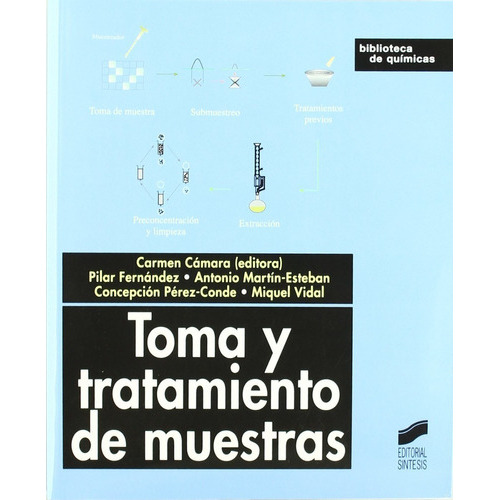 Toma Y Tratamiento De Muestras., De Carmen Cámara.. Editorial Síntesis, Tapa Blanda En Español, 2004