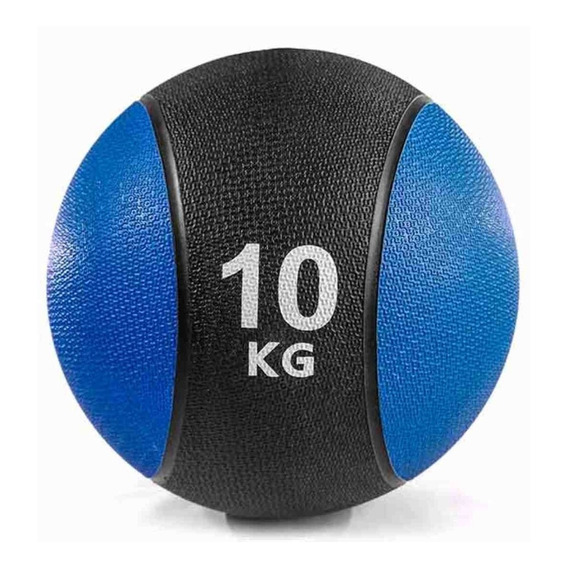 Balón Medicinal 10kg Con Rebote Para Entrenamiento