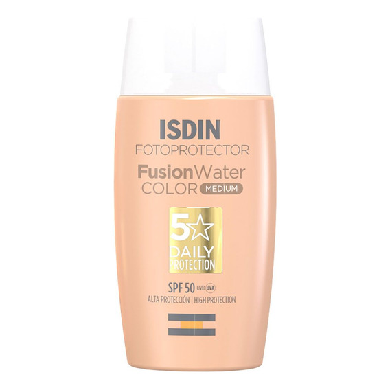 Isdin Fotoprotector Fps50 Fusion Water Con Color Oil Free