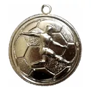 Medalla Futbol - Pack 10 Unidades Con Cinta Argentina