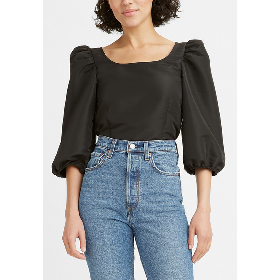 Blusa Mujer Lisa Negro Levis A1785-0000