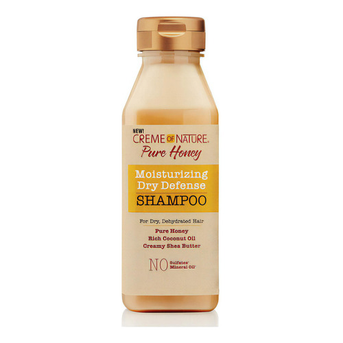  Shampoo Dry Defense Creme Of Nature Pure Honey 340ml