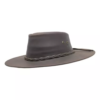 Sombrero De Piel Estilo Indiana Explorer Con Toquilla Unisex