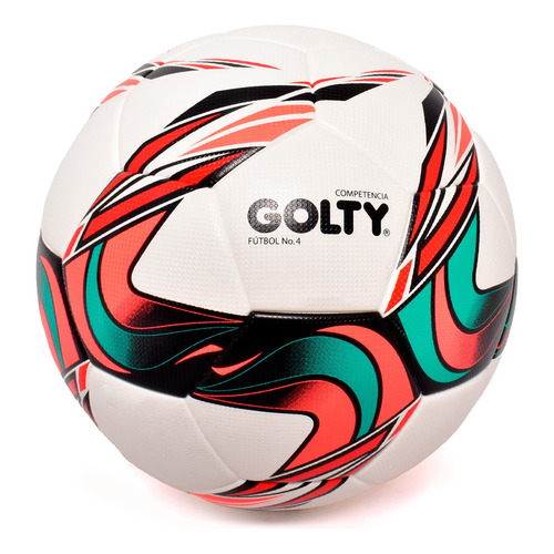 Balón De Fútbol Competencia Golty Fénix No.4 Blanco