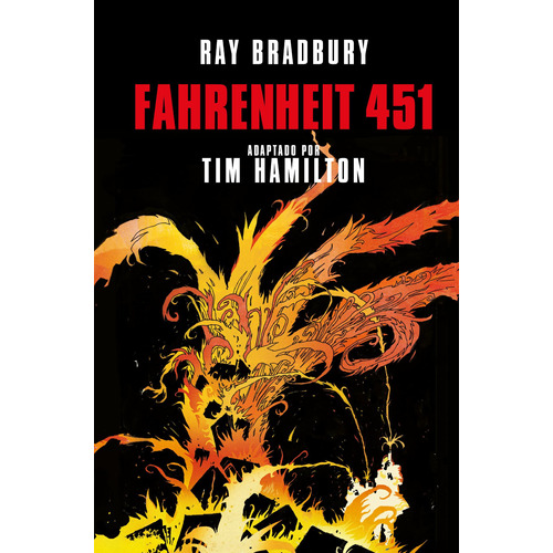 Libro Fahrenheit 451 - Novela Gráfica - Ray Bradbury