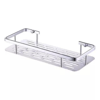 Estante Rectangular Ducha Baño Acero Inoxidable Con Baranda