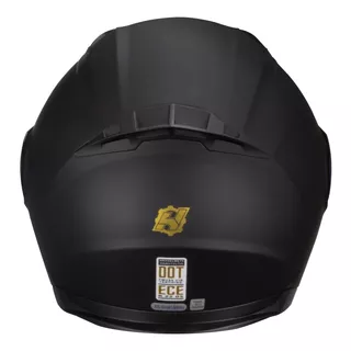 Casco Hax Amatista Abatible Negro Mate C/ Gafas Certificado