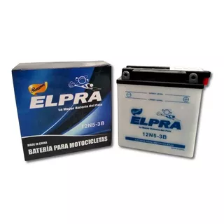 Bateria Motos Elpra 12n5-3b Fz 16 Rouser 135 110cc Mundojj