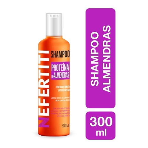 Shampoo Nefertiti Con Almendra Para Cabello Teñido 300ml