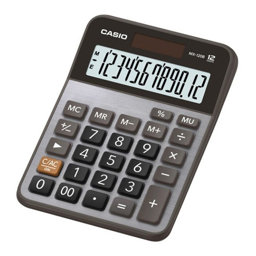 Calculadora Casio Mx-120b | Color Negro