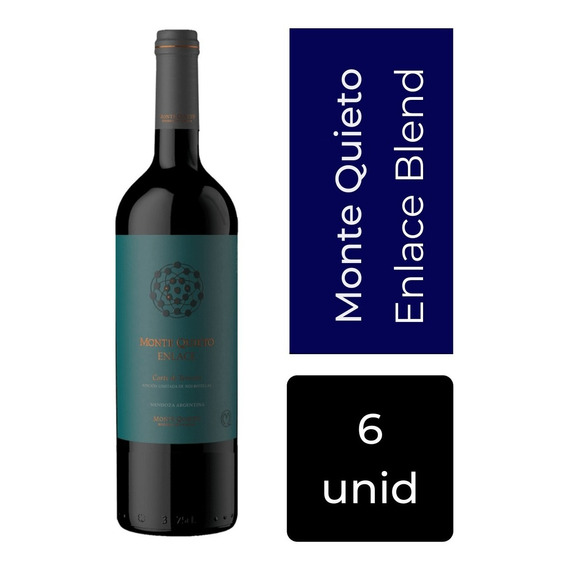 Vino Monte Quieto Enlace Blend 750ml Caja X6 Mp Drinks