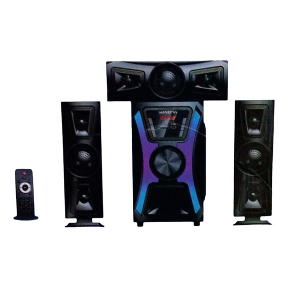 Home Theater Sy-6003 Con Luces, Bluetooth Yop 3 En 1
