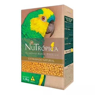 Ração Nutrópica Natural Para Papagaio 1,2kg