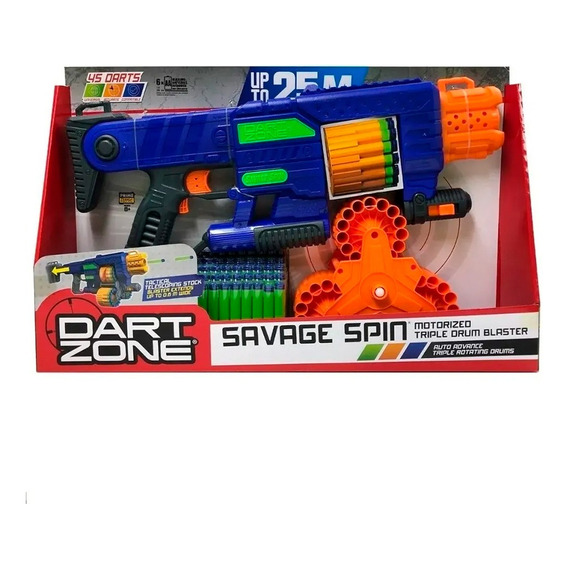 Pistola Savage Spin Dart Zone 61075