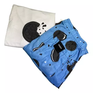 Pijama Manga Corta Y Pantalón Largo Oreo Sheep Sh305