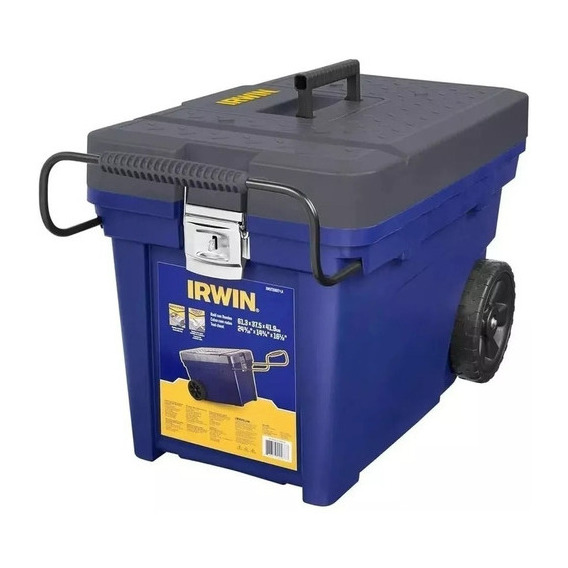 Caja De Herramientas Carro Baul Con Ruedas Irwin Iwst33027 Color Azul