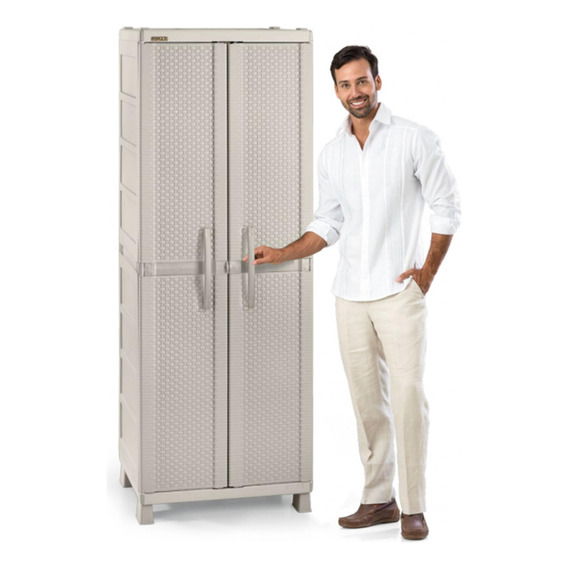 Armario Rimax Grande Rattan Taupe 