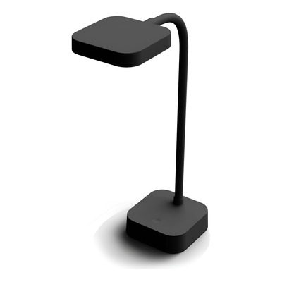 Lampara De Escritorio Led Saveira Negra Flexible Tl200n Mks Negro Negro