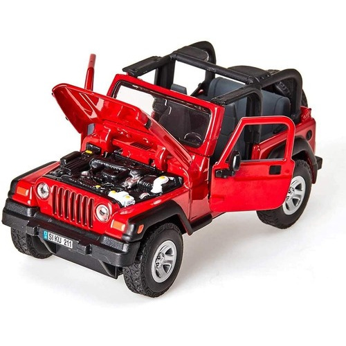 Jeep Wrangler Metal Con Suspension 1/32 Siku 4870 Diecast