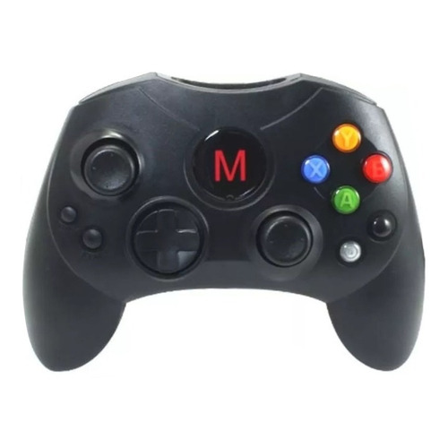 Control Joystick Megafire 492n3 Campatible Con Clásico Xbox Color Negro