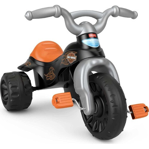Triciclo Fisher-price Harley-davidson Color Negro