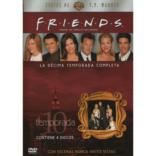 Friends Amigos Decima Temporada 10 Diez Final Dvd