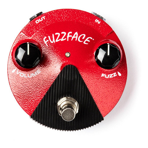 Pedal Jim Dunlop Ffm2 Germanium Fuzz Face Mini Libertella Color Rojo