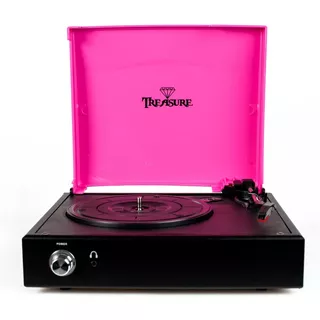 Vitrola Toca Discos Treasure Pink - Echo Vintage