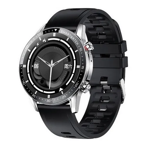Smartwatch L13 46mm Reloj Inteligente Ip68 Android iPhone Negro