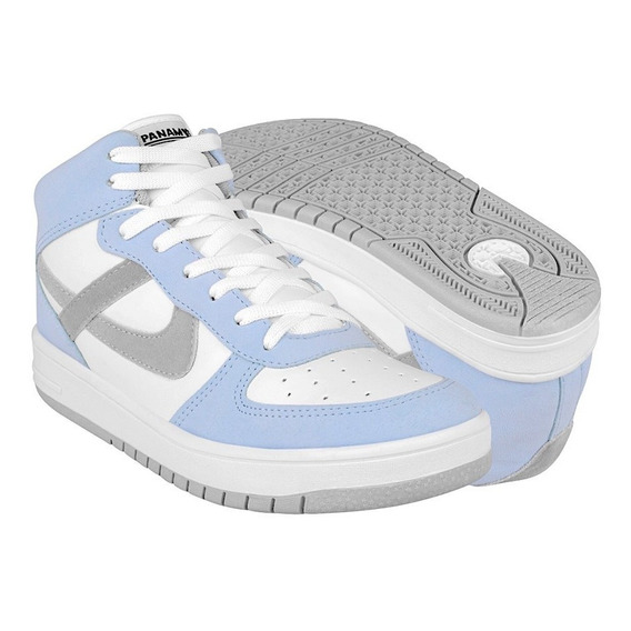 Tenis Niño Panam 0106730096 Simipiel Blanco