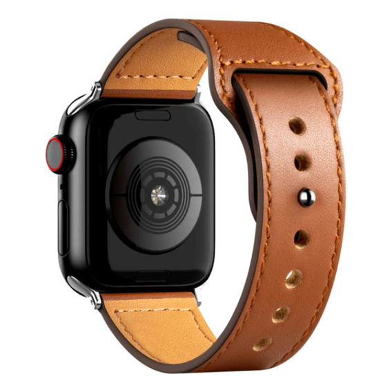 Correa Cuero Compatible Apple Watch 38 40 41 42 44 45 Mm