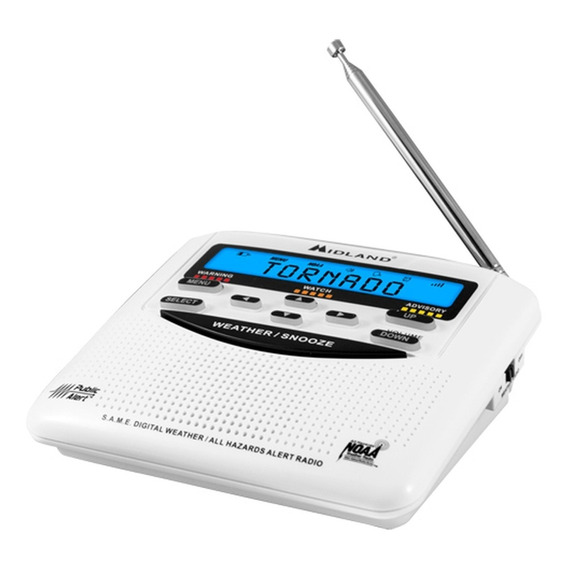 Radio Midland Meteorologico Wr120b Sistema Alerta Sismica