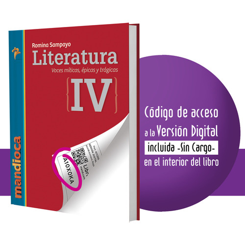 Literatura Iv - Serie Llaves Ess - Libro + Codigo Acceso - Est Mandioca, De Vários Autores. Editorial Estacion Mandioca, Tapa Blanda En Español, 2017