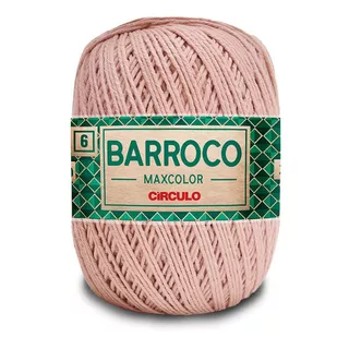 Barroco Maxcolor N6  Círculo 400g 452mts Cor 7389 - Rapadura