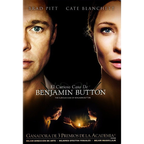 El Curioso Caso De Benjamin Button Brad Pitt Pelicula Dvd
