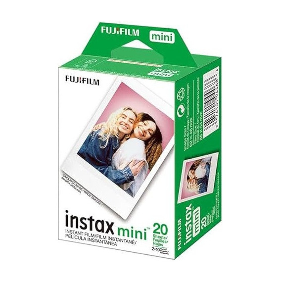 Rollo Film Fujifilm Pack 20 Fotos Instax Mini /npo