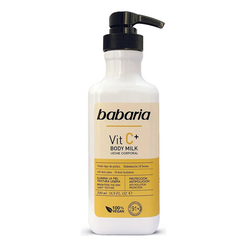  Crema Corporal Babaria Vitamina C 500