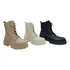 Botas Borcegos En Color Negro - Estilo Y Comodidad