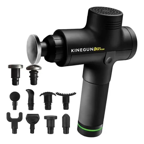 Pistola masajeadora para cuello Kinegun Kinegun Pro Oil Head negro